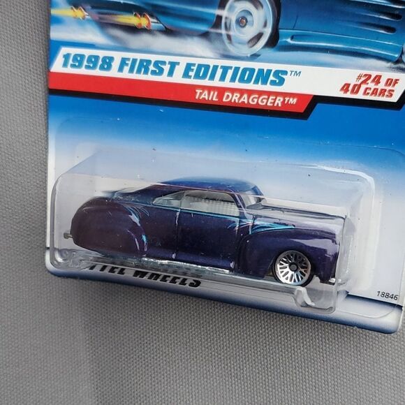 Hot Wheels Tail Dragger Purple 18846 - Picture 3 of 9